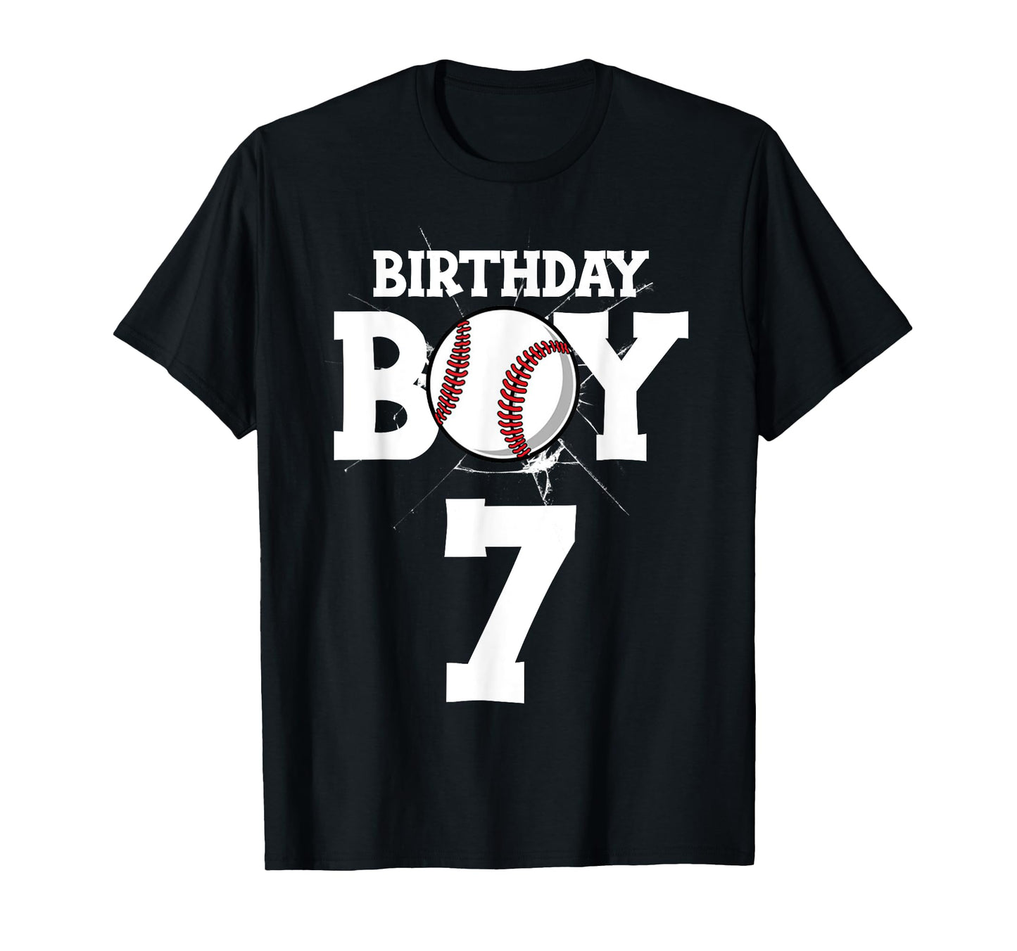 Happy Birthday 7Th 7 Year Old T-Shirt - Fun Novelty Design Men Women - T-Shirt, Sweatshirt, Hoodie