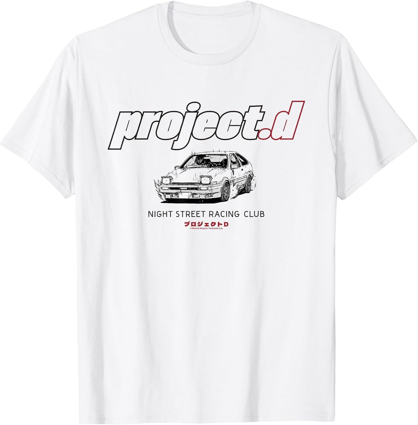 Initial D Manga - Adult & Kids T-Shirts, Sweatshirts & Hoodies apparel design preview 1