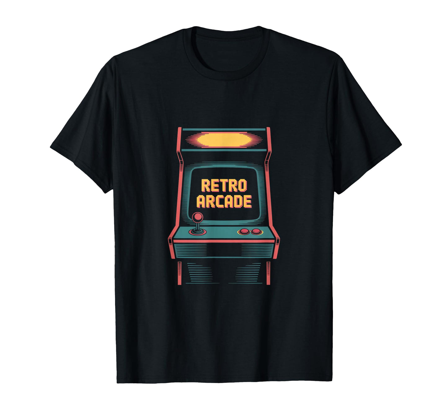 Arcade Pixel Joystick Cabinet Gamer T-Shirt - Novelty Apparel Unisex - T-Shirt, Sweatshirt, Hoodie