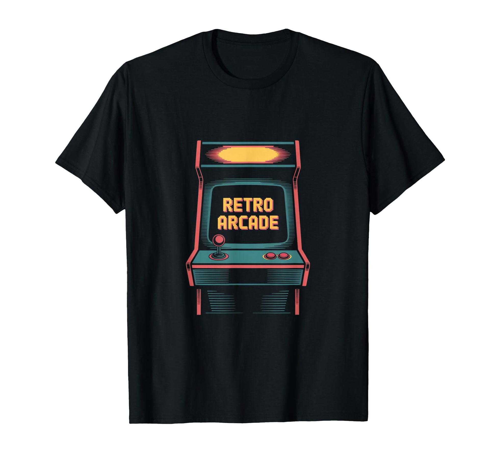 Arcade Pixel Joystick Cabinet Gamer T-Shirt - Novelty Apparel Unisex - T-Shirt, Sweatshirt, Hoodie