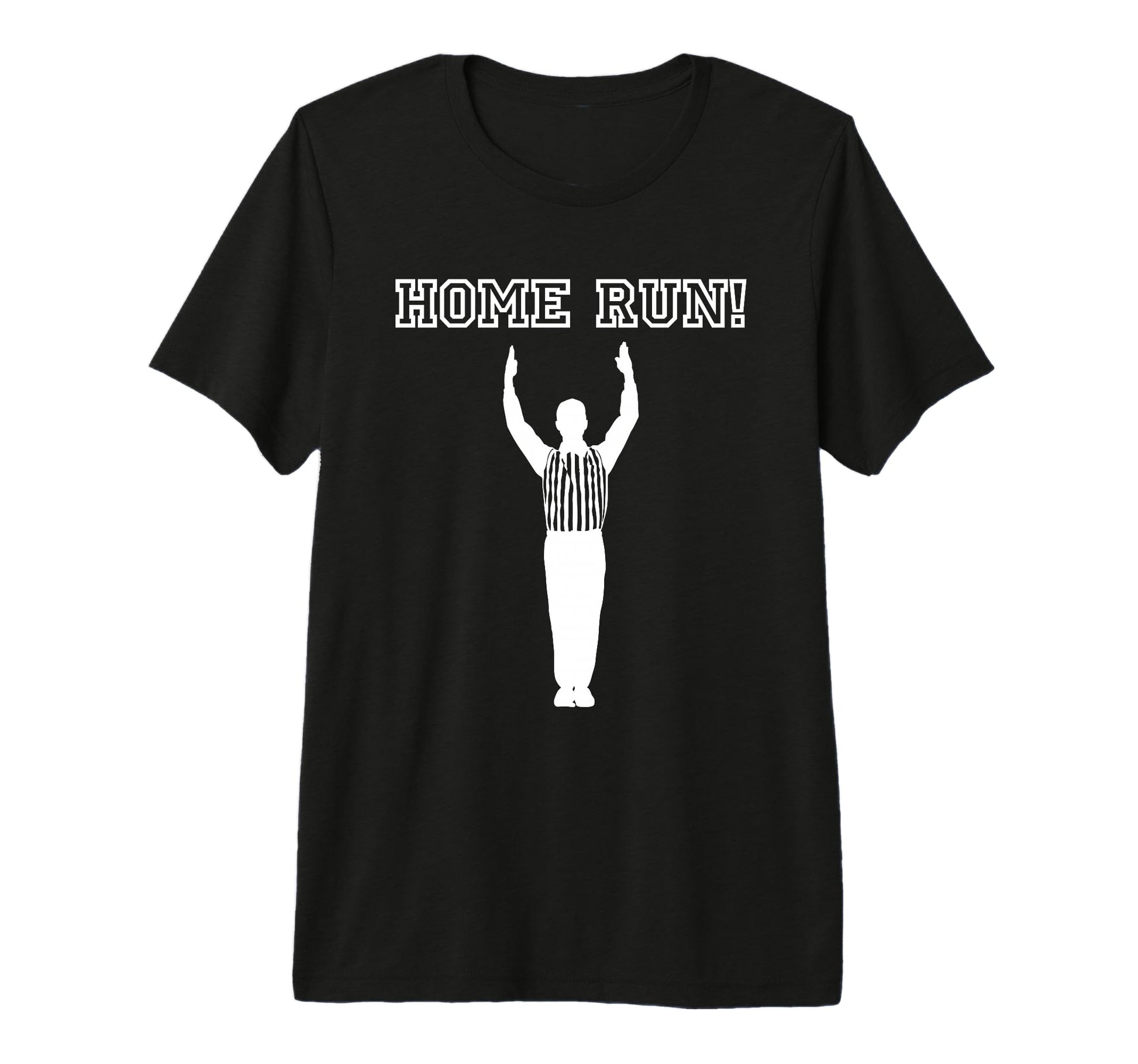 Funny Football Referee Home Run Baseball T-Shirt - Custom Art Print Unisex - T-Shirt, Sweatshirt, Hoodie