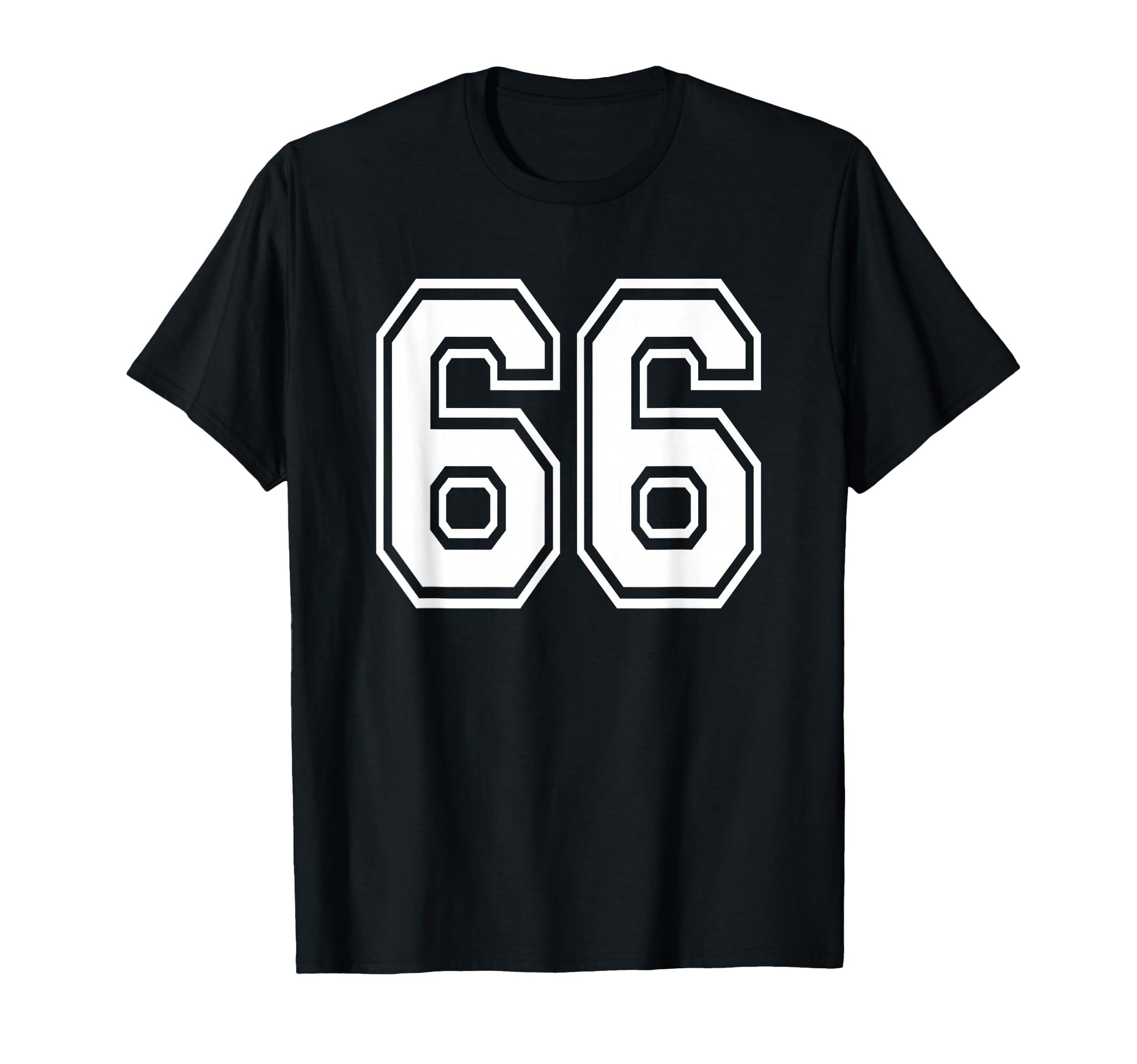 Number 66 66Th Birthday Gift Player T-Shirt - Streetwear Style for Adults - T-Shirt, Sweatshirt, Hoodie