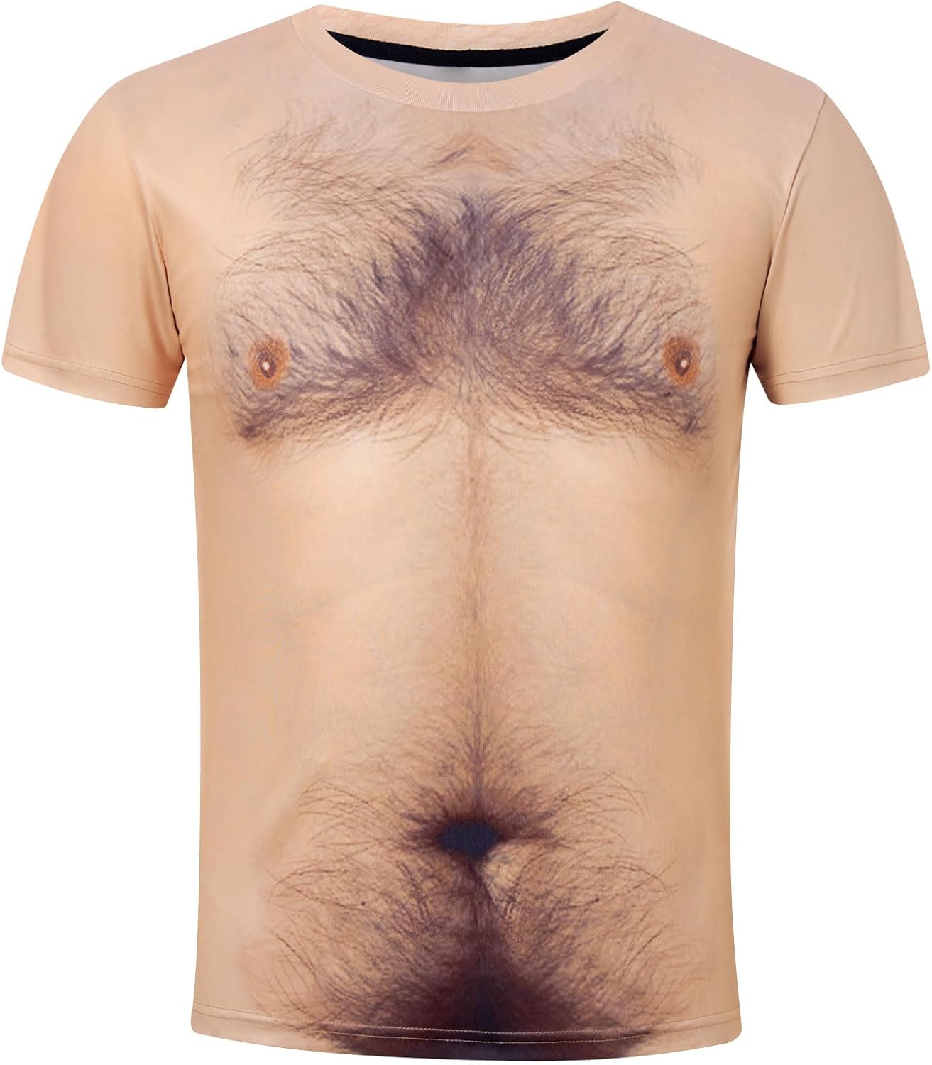 Hairy Chest for Mens Funny Graphics Crewneck Pattern - Adult & Kids T-Shirts, Sweatshirts & Hoodies apparel design preview 1