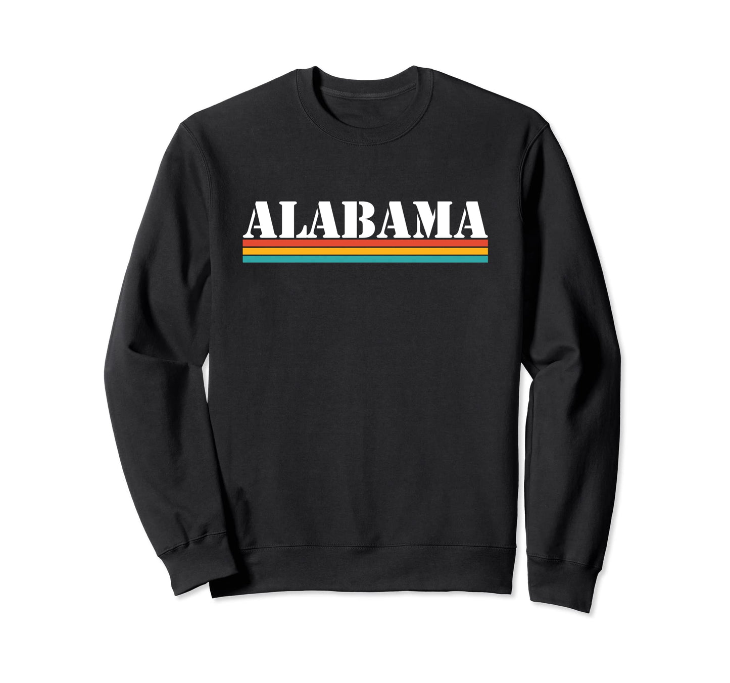 Alabama Al Stripes Sweatshirt - Fun Novelty Design for Adults - T-Shirt, Sweatshirt, Hoodie