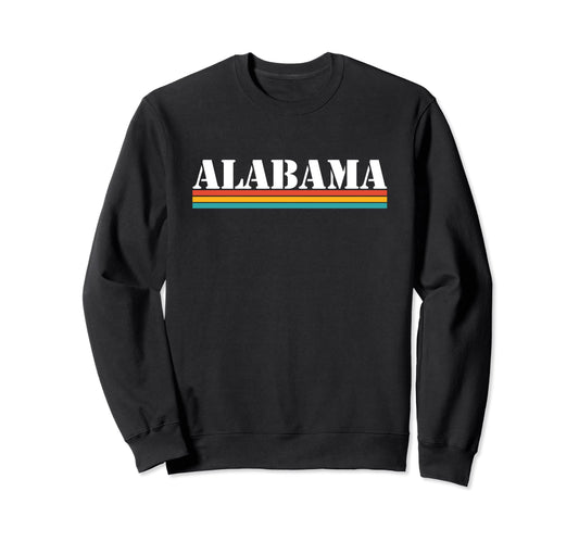 Alabama Al Stripes Sweatshirt - Fun Novelty Design for Adults - T-Shirt, Sweatshirt, Hoodie
