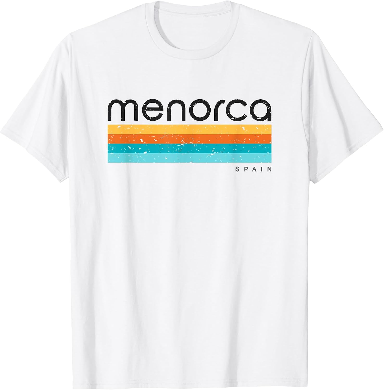 Menorca Distressed Graphics - Adult & Kids T-Shirts, Sweatshirts & Hoodies apparel design preview 1