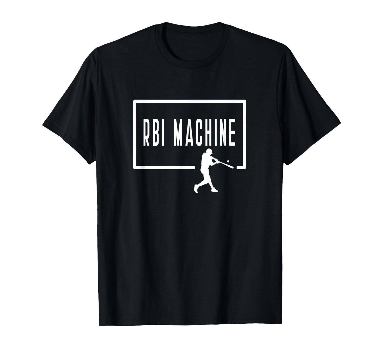 Rbi Machine Baseball Batter Homerun T-Shirt - Custom Art Print for Adults - T-Shirt, Sweatshirt, Hoodie