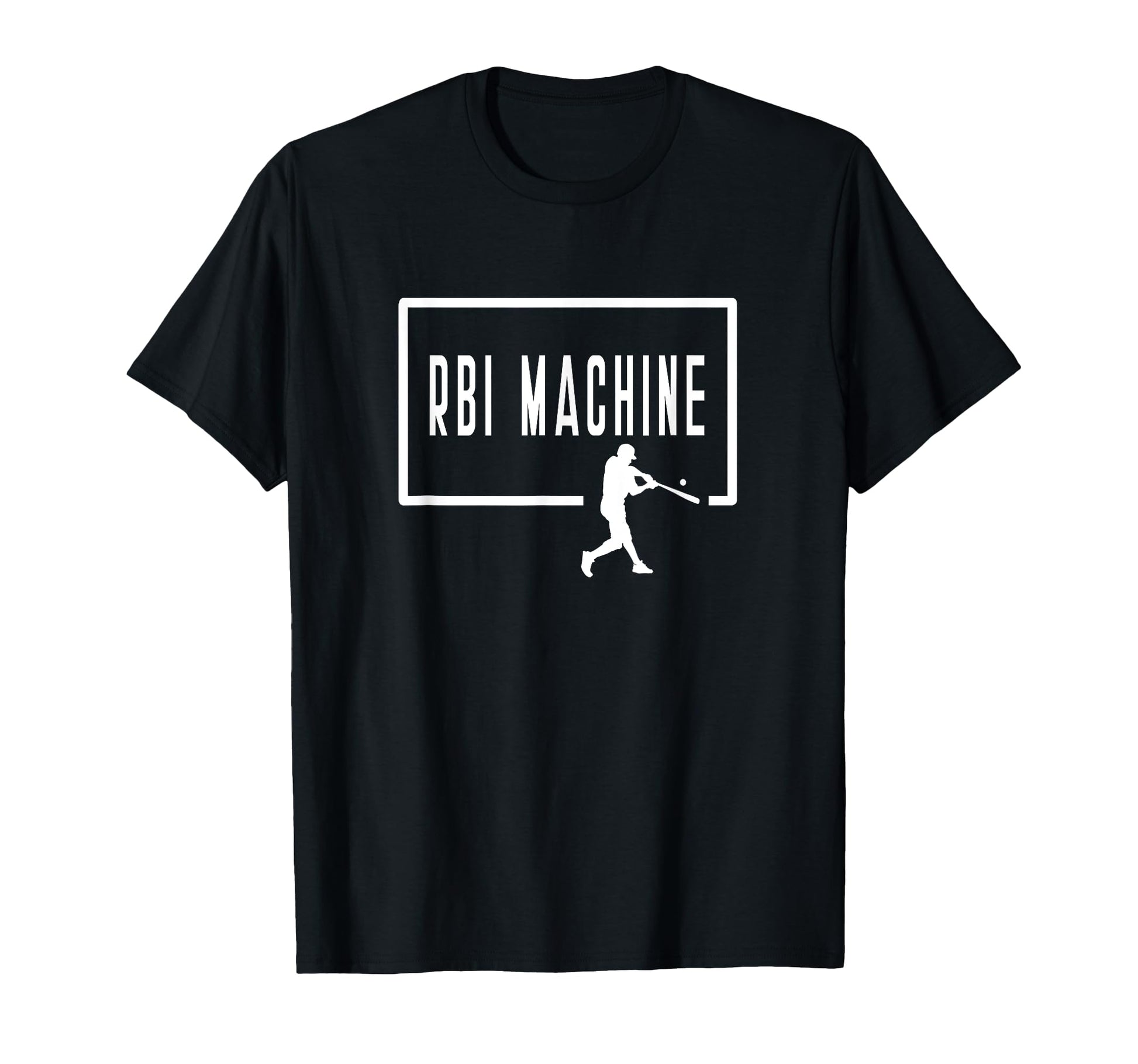 Rbi Machine Baseball Batter Homerun T-Shirt - Custom Art Print for Adults - T-Shirt, Sweatshirt, Hoodie