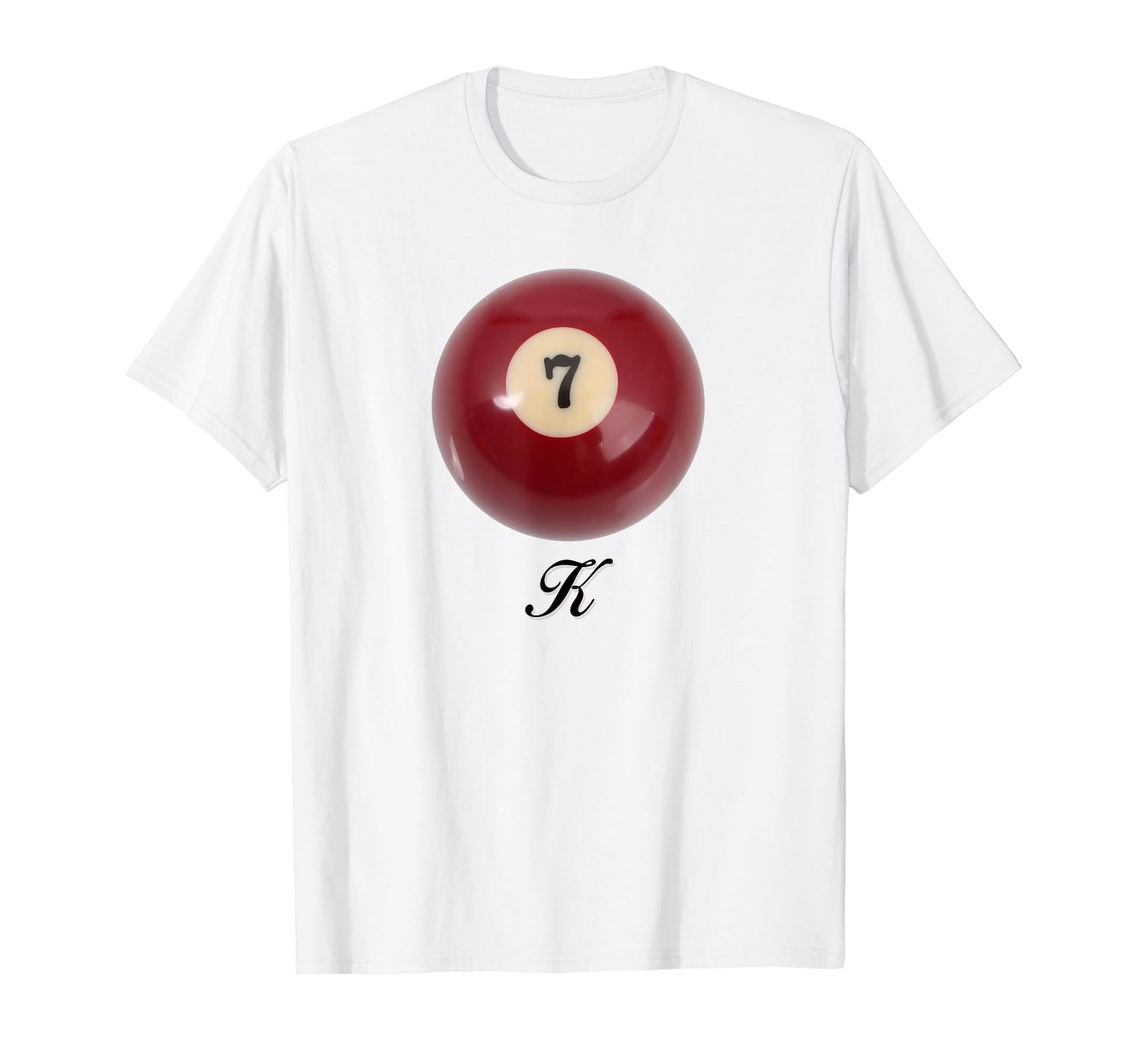 7 Ball K Coquette Girlcore Y2K Aesthetic T-Shirt - Novelty Apparel Unisex - T-Shirt, Sweatshirt, Hoodie