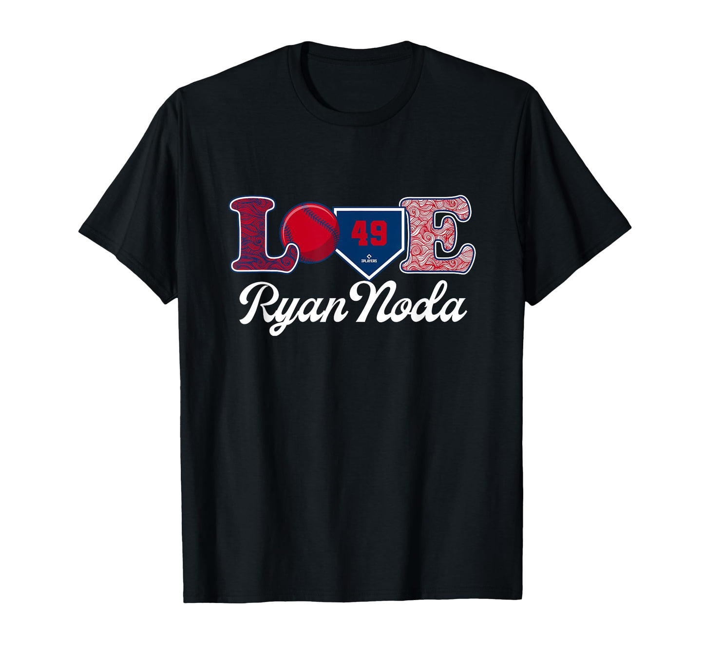 Love Ryan Noda Los Angeles Baseball T-Shirt - Graphic Print for Adults - T-Shirt, Sweatshirt, Hoodie