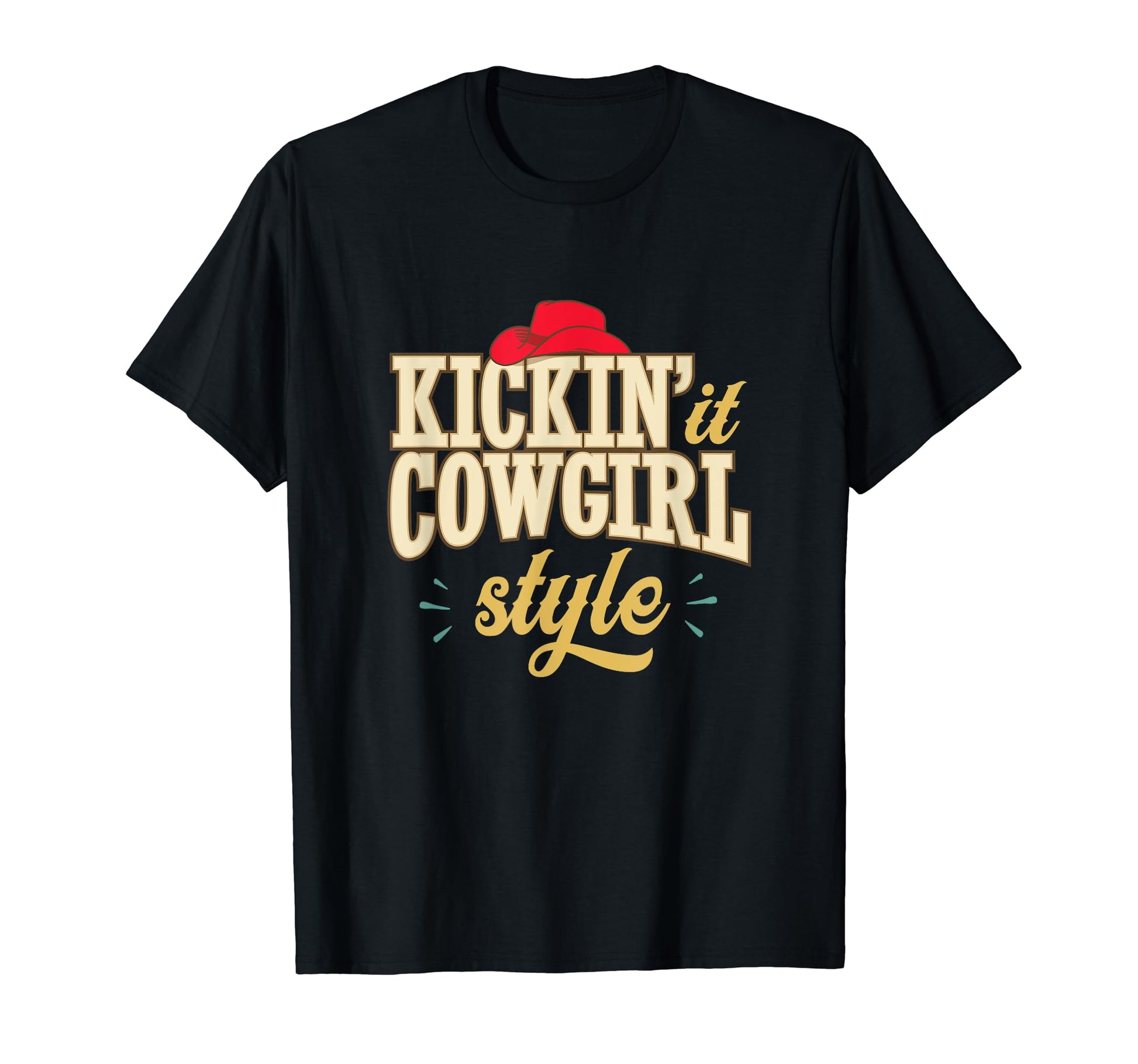 Cowgirl Country Western T-Shirt - Unique Graphic Men Women - T-Shirt, Sweatshirt, Hoodie