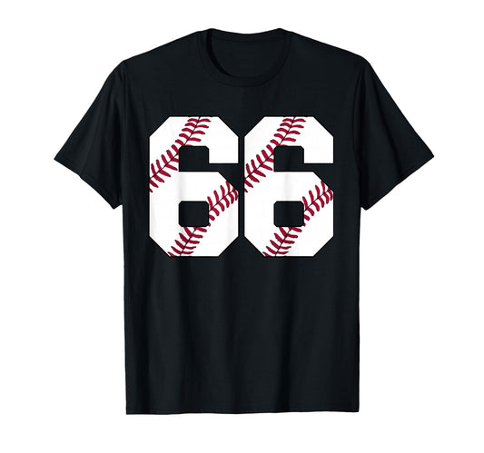Baseball 1960 66Th Birthday 66 Years T-Shirt - Minimalist Print for Adults - T-Shirt, Sweatshirt, Hoodie