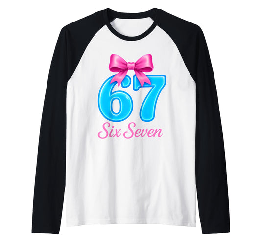6 7 Meme Coquette Bow And T-Shirt - Streetwear Style Men Women - T-Shirt, Sweatshirt, Hoodie
