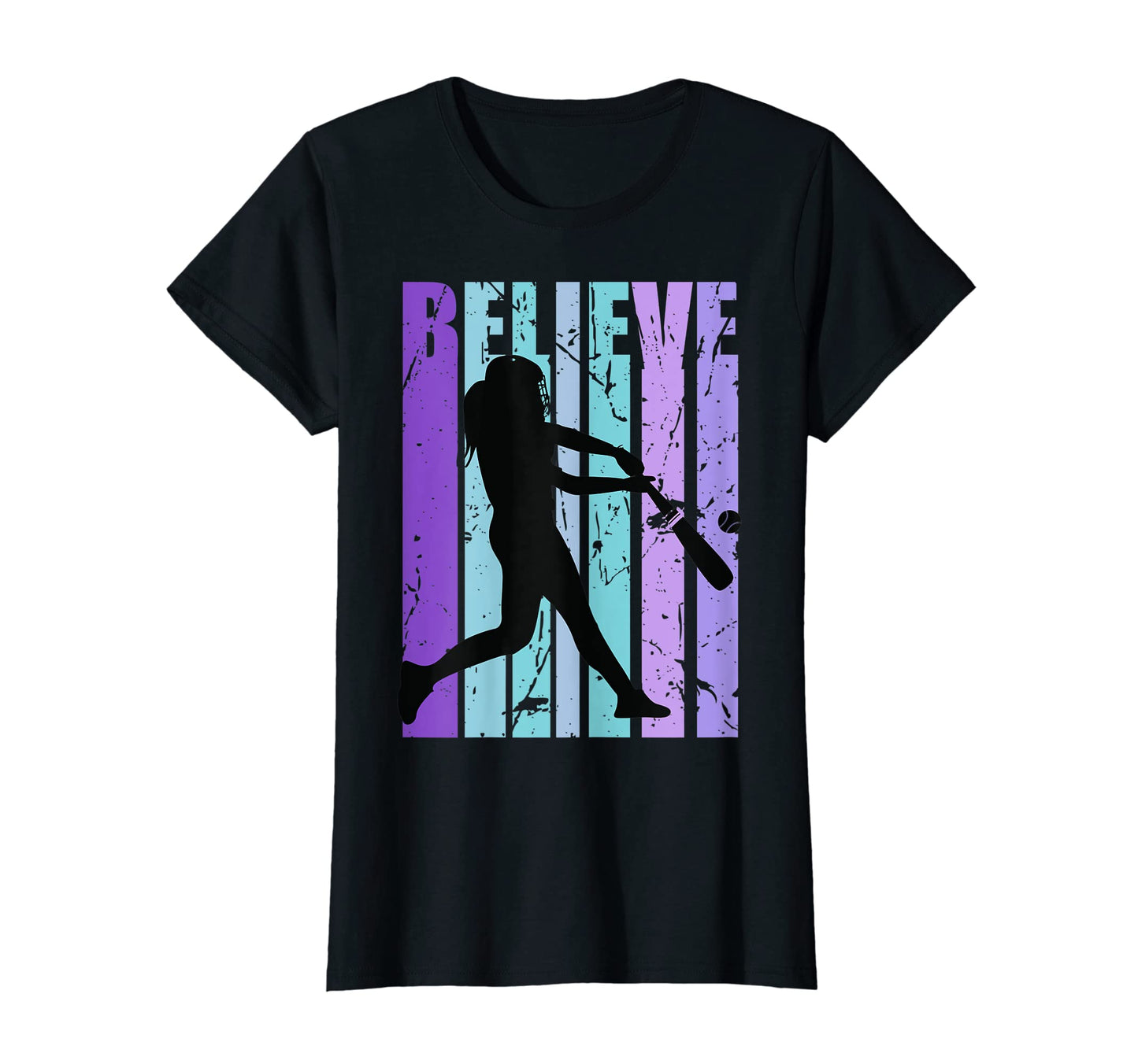Womens Baseball Birthday Distressed T-Shirt - Casual Everyday Wear Unisex - T-Shirt, Sweatshirt, Hoodie