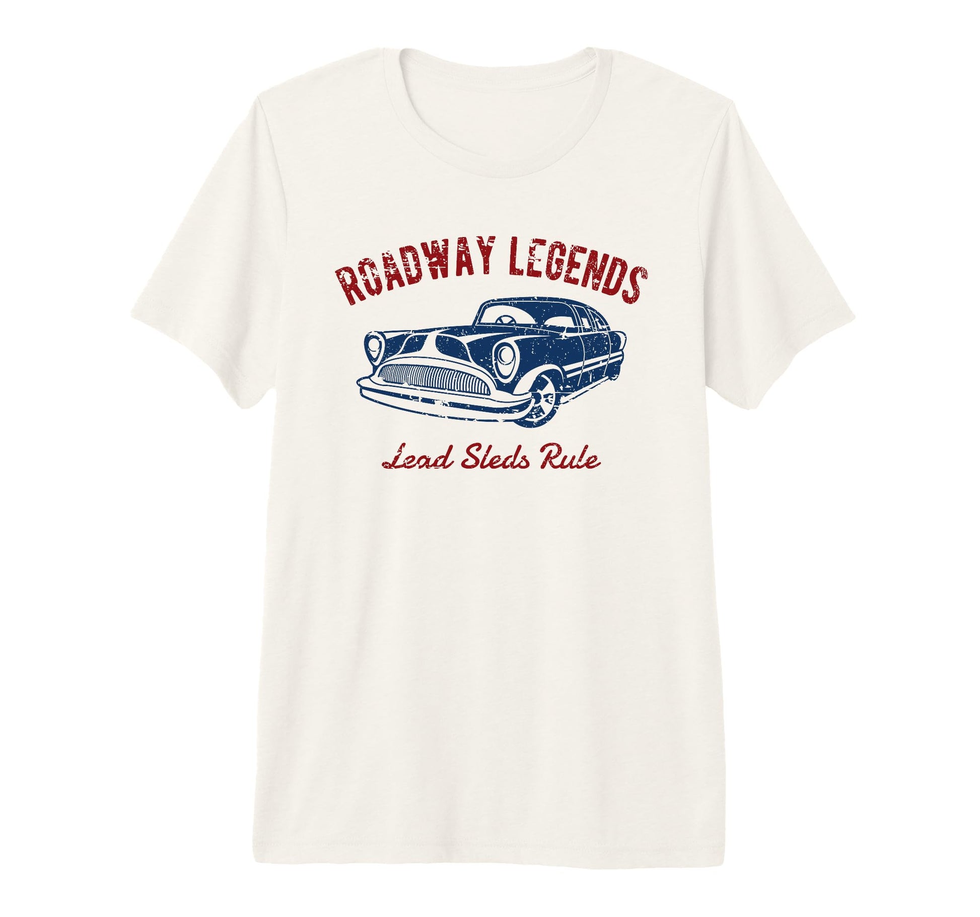 Roadway Legends Lead Sleds Rule Car Tri T-Shirt - Trendy Graphic Men Women - T-Shirt, Sweatshirt, Hoodie