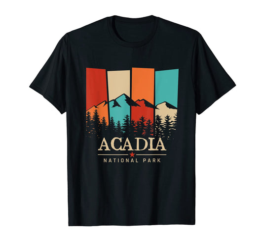 Acadia National Park Maine Mountains T-Shirt - Novelty Apparel Men Women - T-Shirt, Sweatshirt, Hoodie