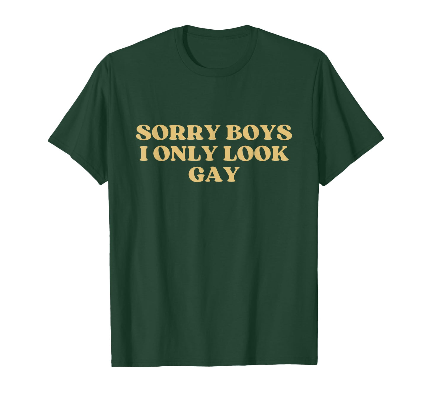 Sorry I Only Gay Y2K Aesthetic Trendy T-Shirt - Streetwear Style for Adults - T-Shirt, Sweatshirt, Hoodie