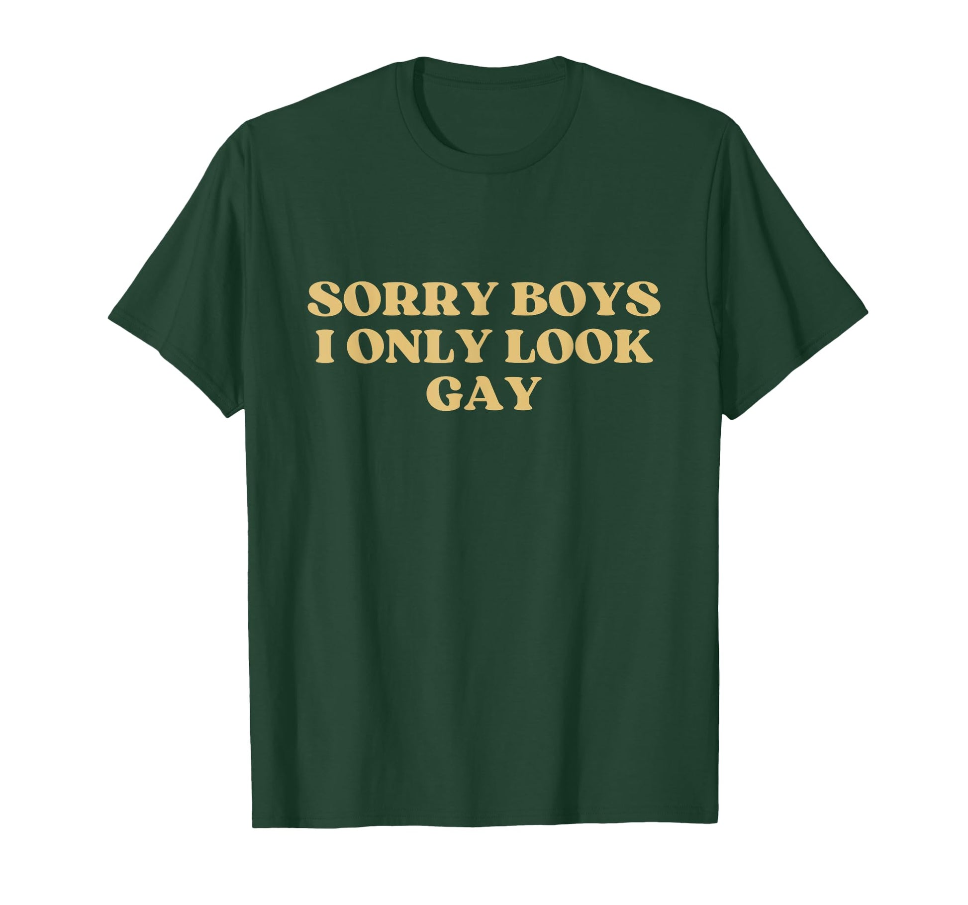 Sorry I Only Gay Y2K Aesthetic Trendy T-Shirt - Streetwear Style for Adults - T-Shirt, Sweatshirt, Hoodie