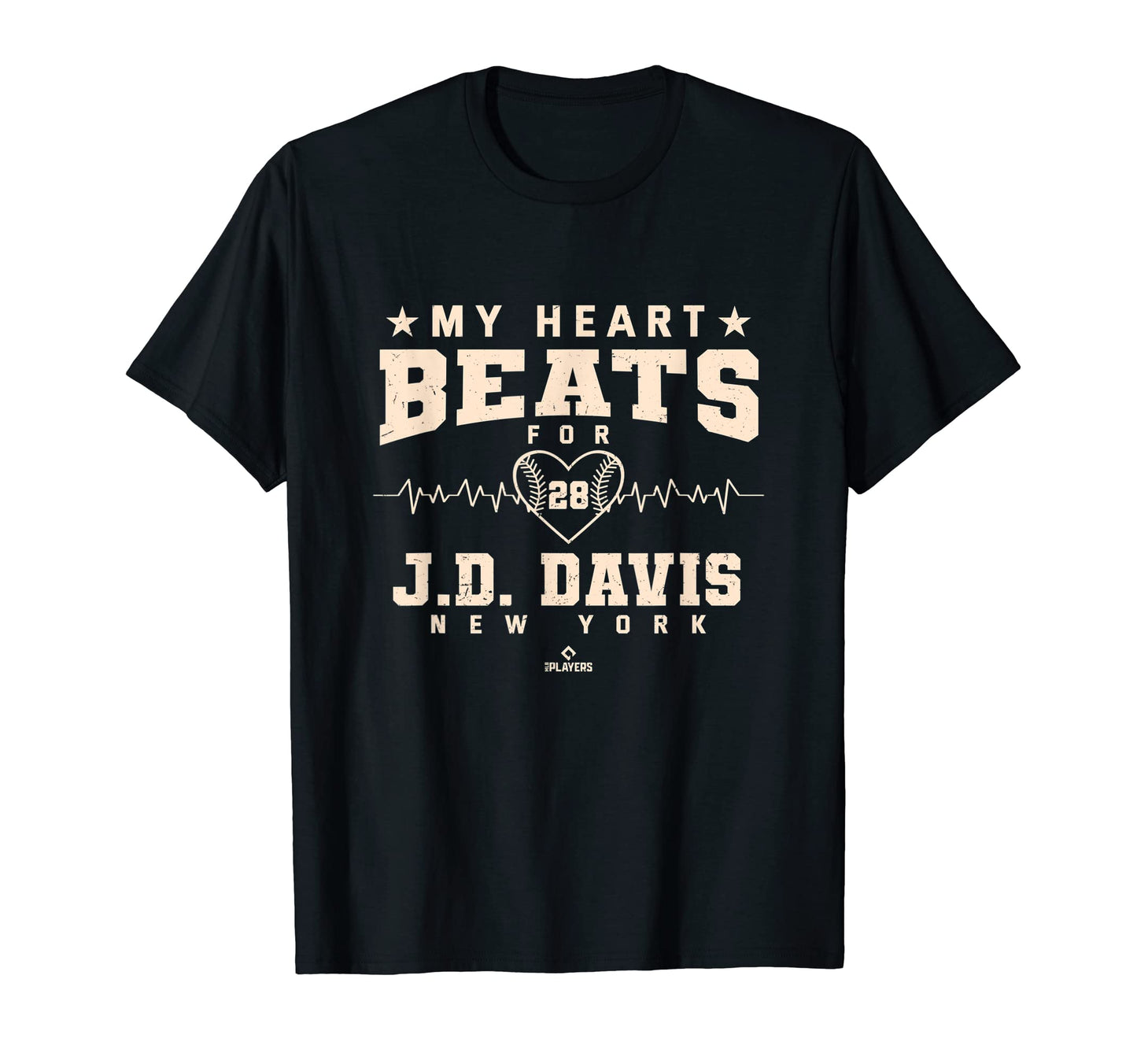 My Heart Beats Jd Davis Valentines Day T-Shirt - Custom Art Print Unisex - T-Shirt, Sweatshirt, Hoodie