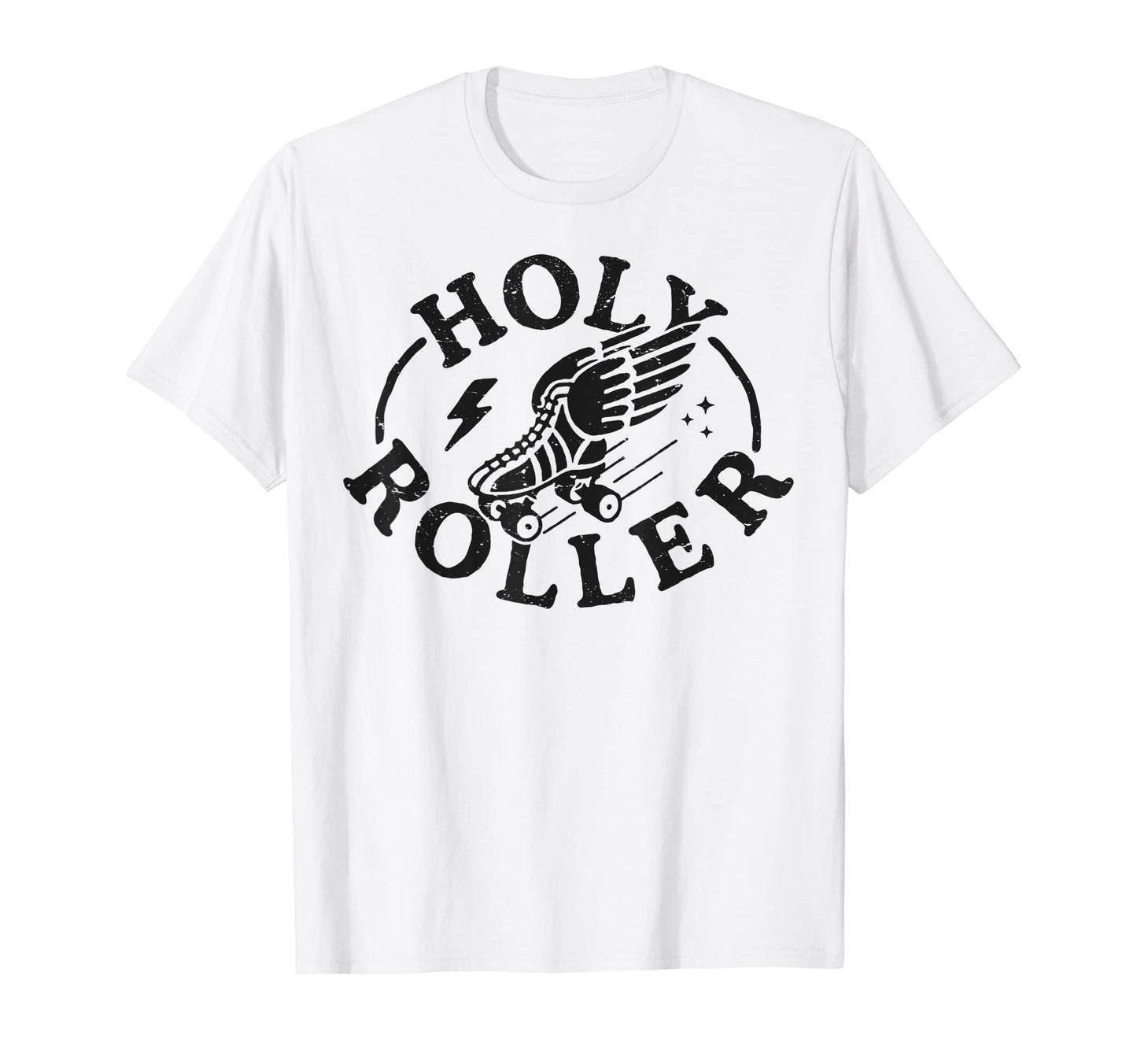 Holy Roller Skating Skater Skate Shoes T-Shirt - Trendy Graphic for Adults - T-Shirt, Sweatshirt, Hoodie