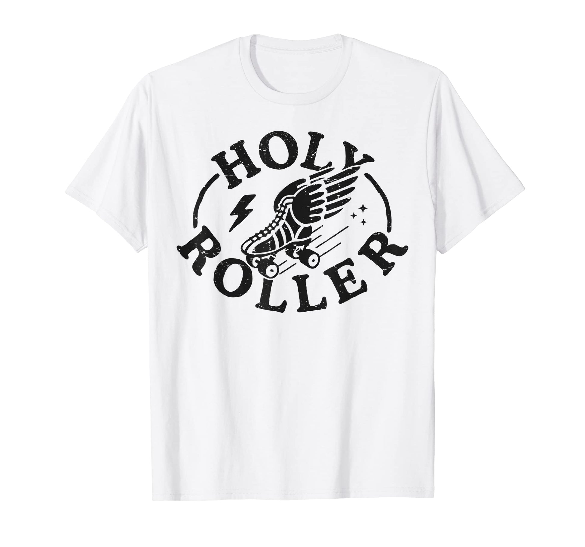 Holy Roller Skating Skater Skate Shoes T-Shirt - Trendy Graphic for Adults - T-Shirt, Sweatshirt, Hoodie