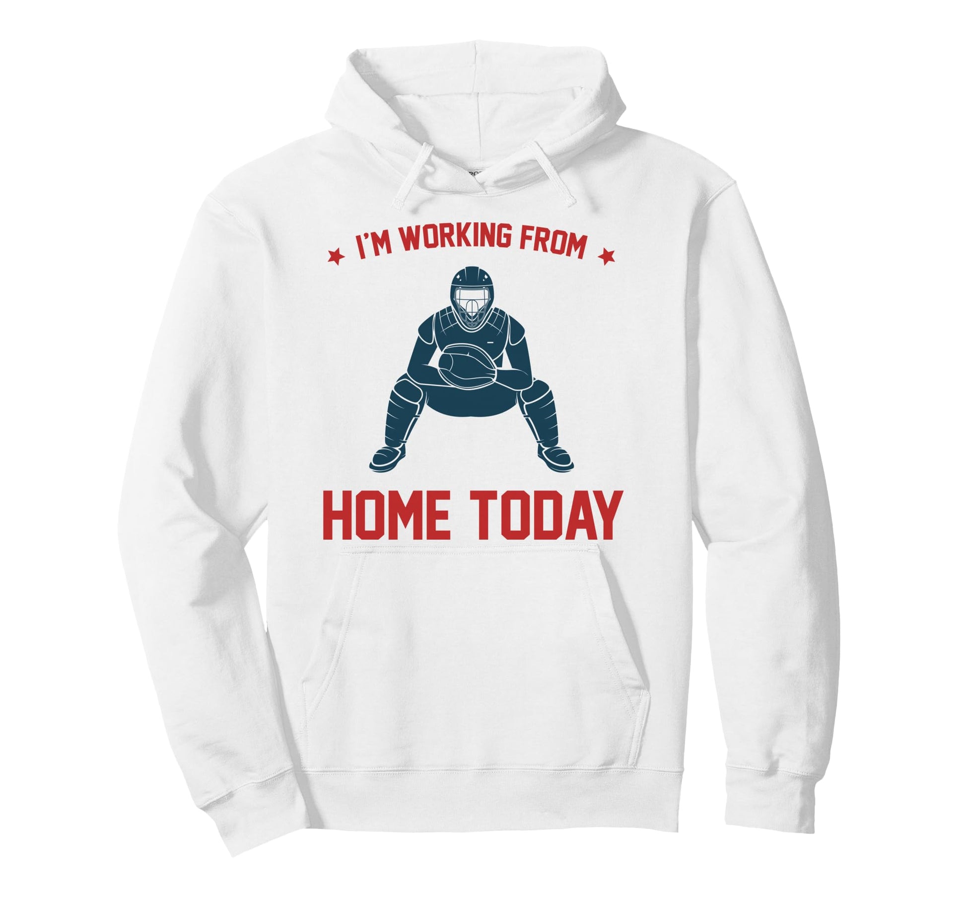 Funny Im Working From Home Today Hoodie - Aesthetic Graphic Unisex - T-Shirt, Sweatshirt, Hoodie