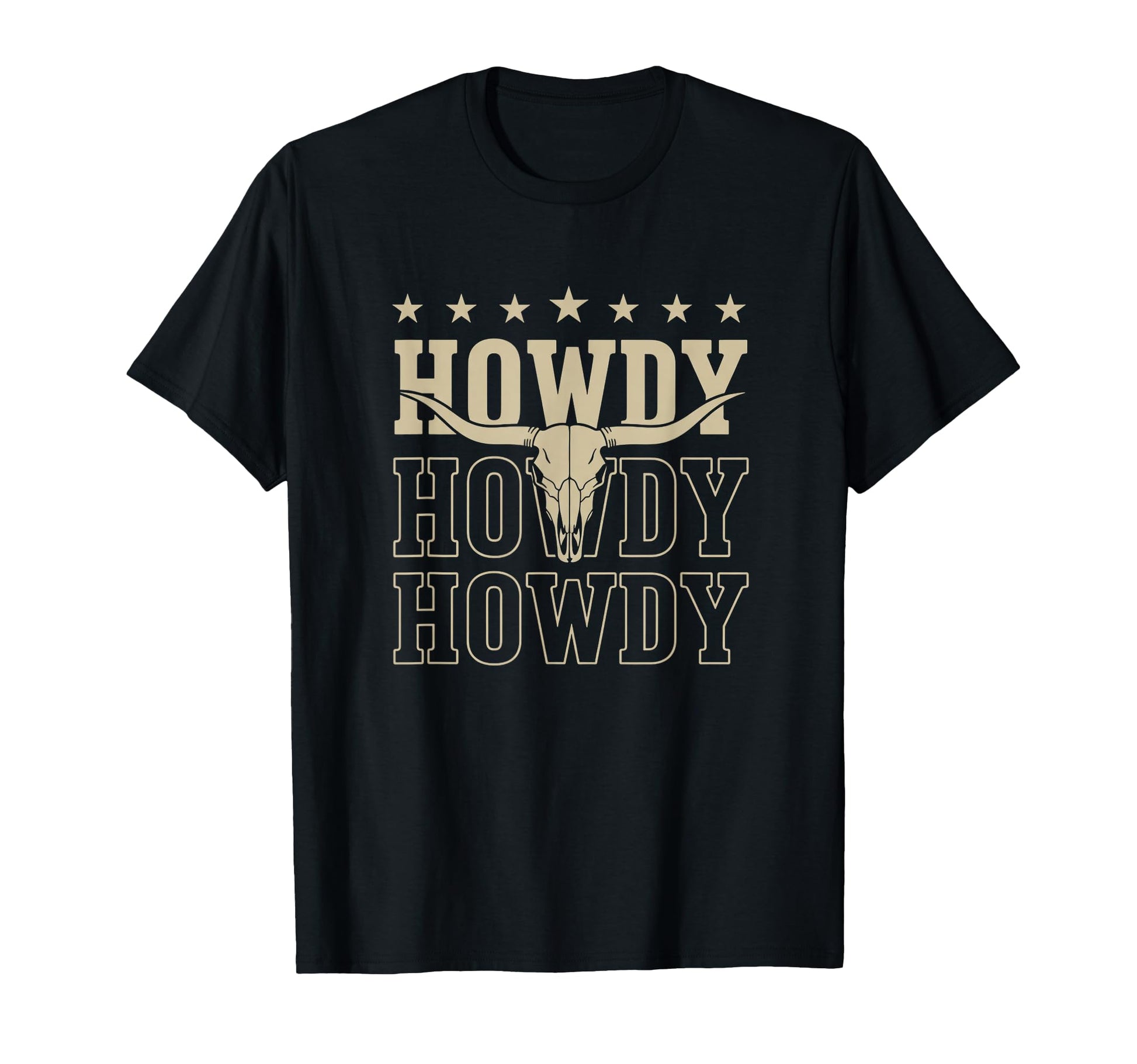 Western Cowboy Howdy Longhorn Sweatshirt - Trendy Graphic Men Women - T-Shirt, Sweatshirt, Hoodie