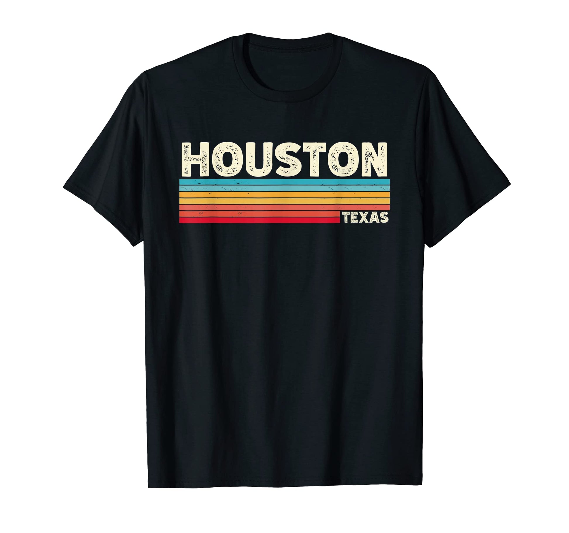 Native Houston Texas Tx Stripes T-Shirt - Aesthetic Graphic Men Women - T-Shirt, Sweatshirt, Hoodie