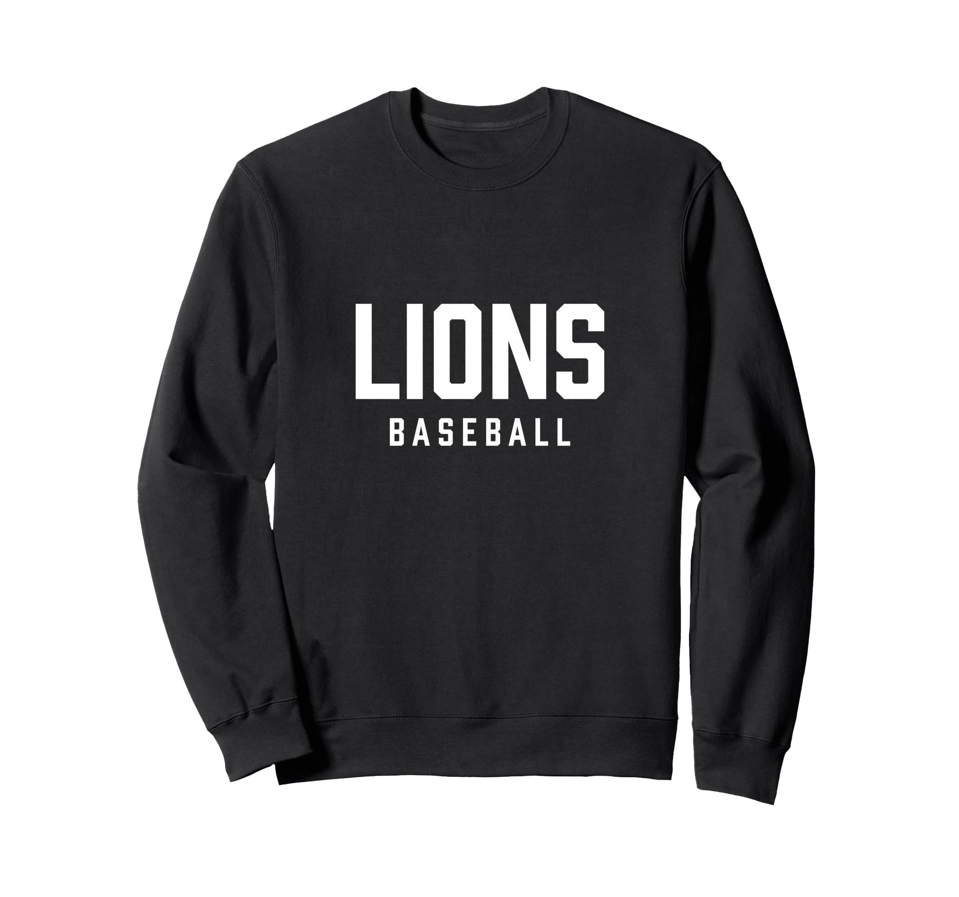 Hometown Lions Baseball Sweatshirt - Novelty Apparel Men Women - T-Shirt, Sweatshirt, Hoodie