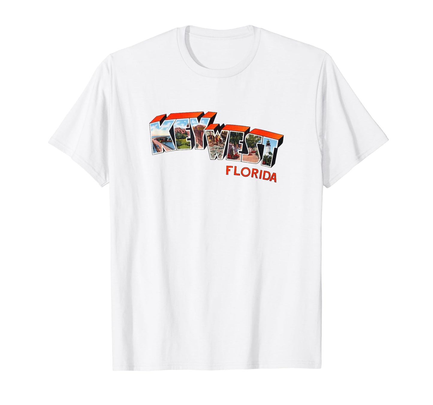 Key West Florida Fl T-Shirt - Minimalist Print Men Women - T-Shirt, Sweatshirt, Hoodie