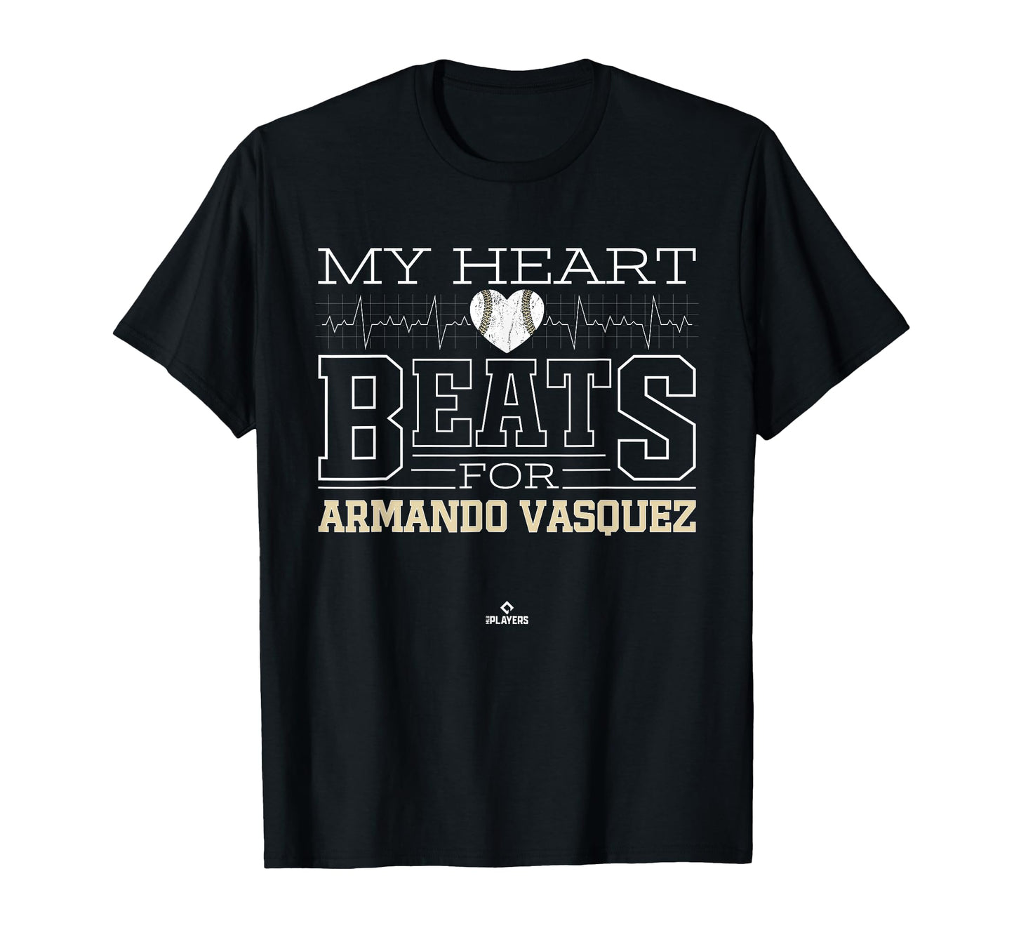 My Heart Beats Armando Vasquez T-Shirt - Casual Everyday Wear Unisex - T-Shirt, Sweatshirt, Hoodie