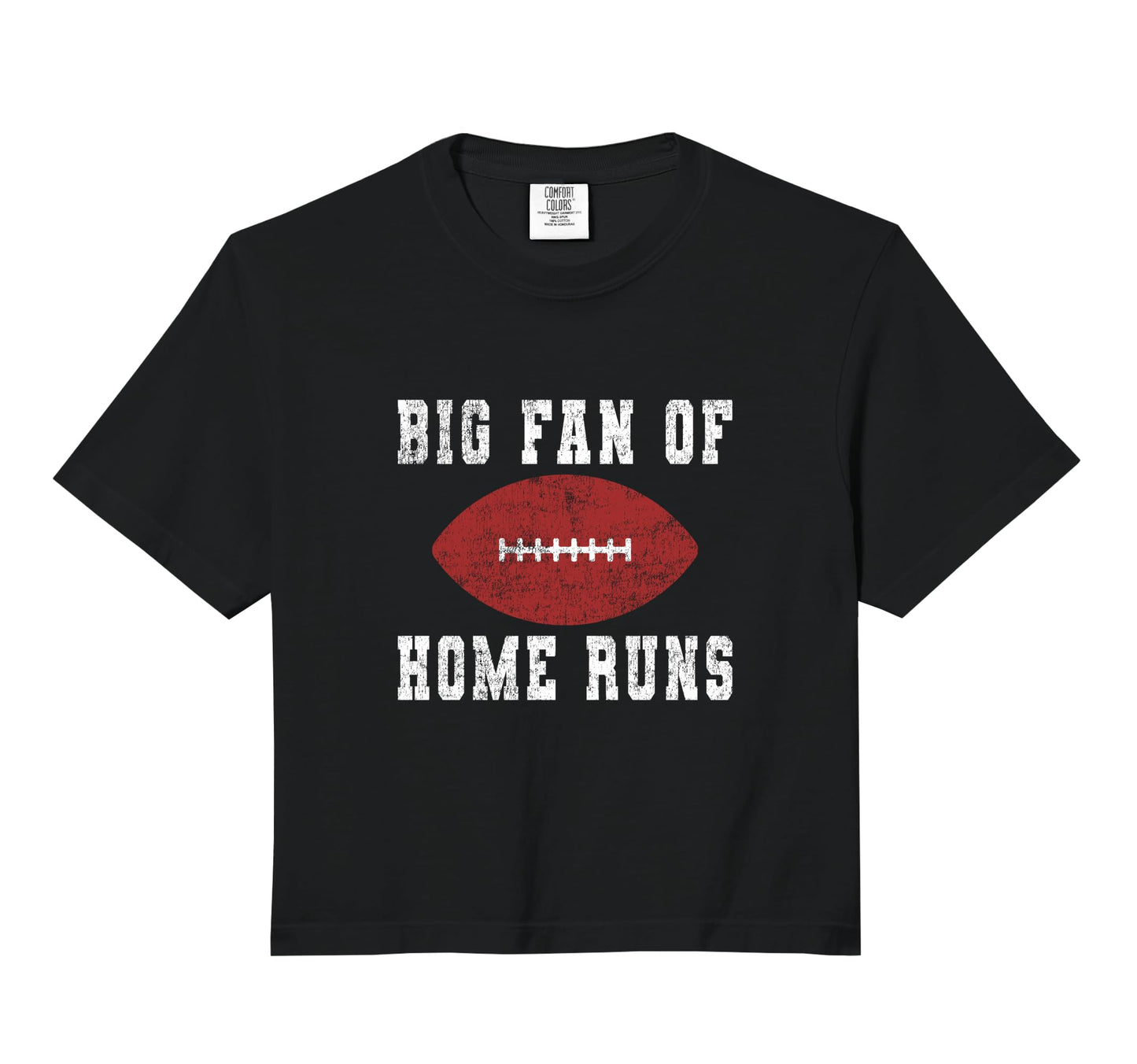 Big Fan Home Runs Baseball Sweatshirt - Minimalist Print for Adults - T-Shirt, Sweatshirt, Hoodie