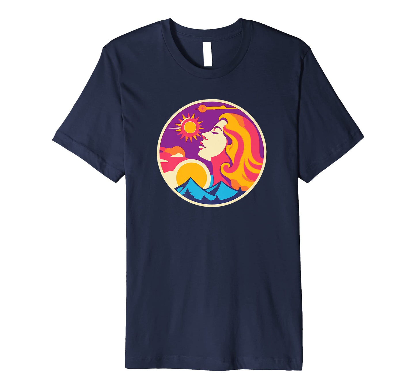 Groovy Mountain Mama Hippie 60S T-Shirt - Streetwear Style Men Women - T-Shirt, Sweatshirt, Hoodie