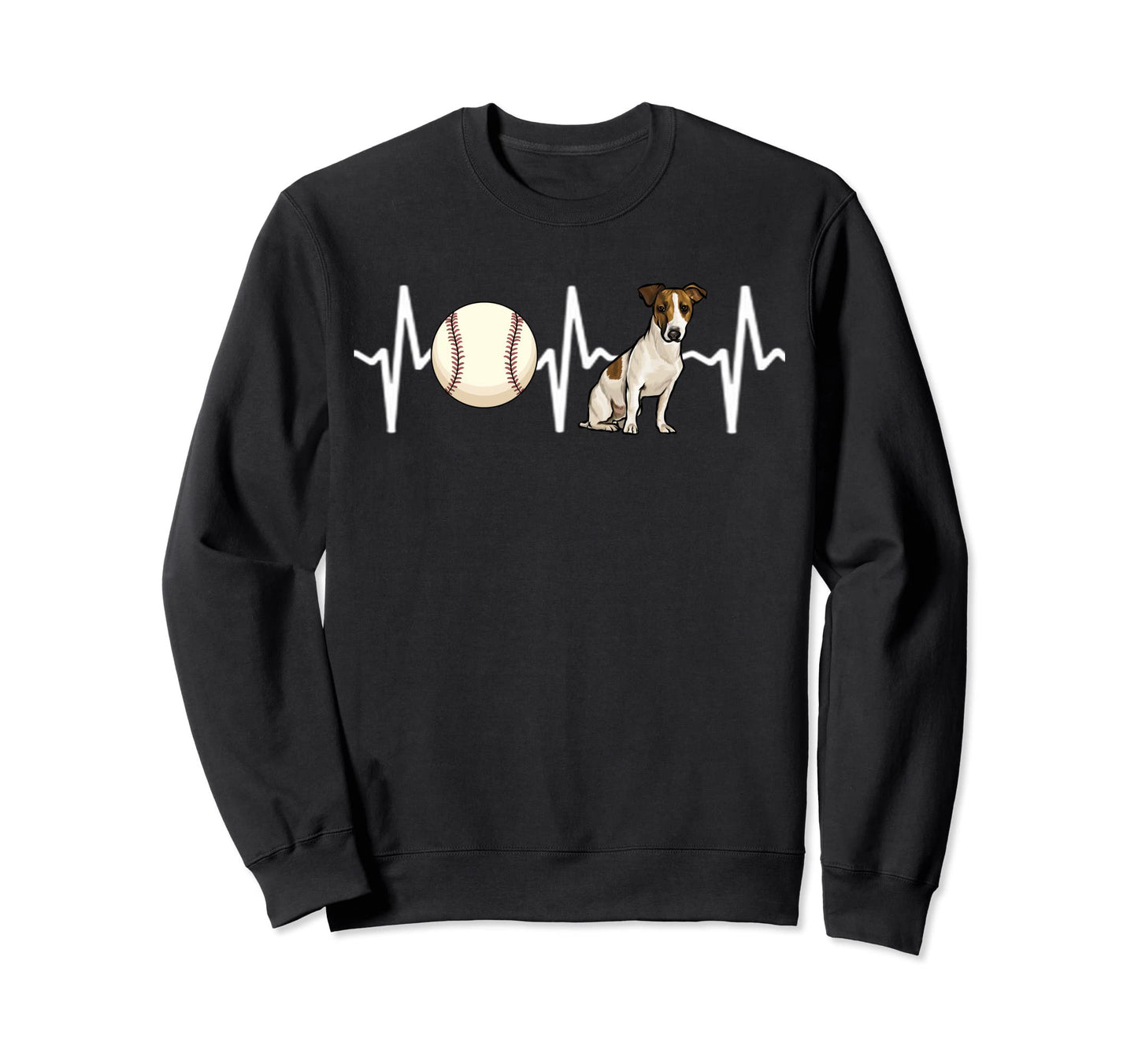 Baseball Russell Terrier Sweatshirt - Streetwear Style for Adults - T-Shirt, Sweatshirt, Hoodie