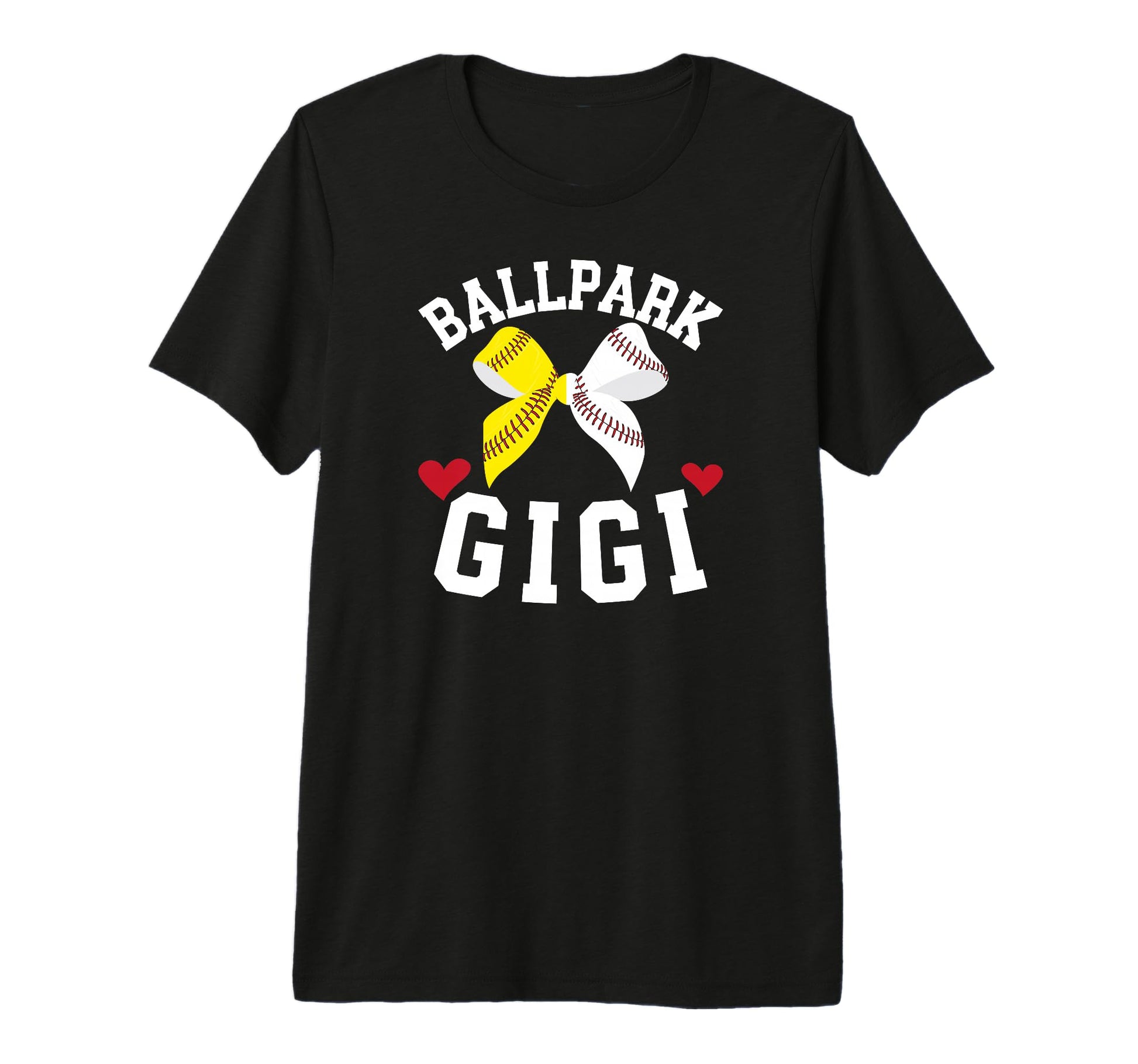 Ballpark Gigi Grandma Softball T-Shirt - Casual Everyday Wear for Adults - T-Shirt, Sweatshirt, Hoodie