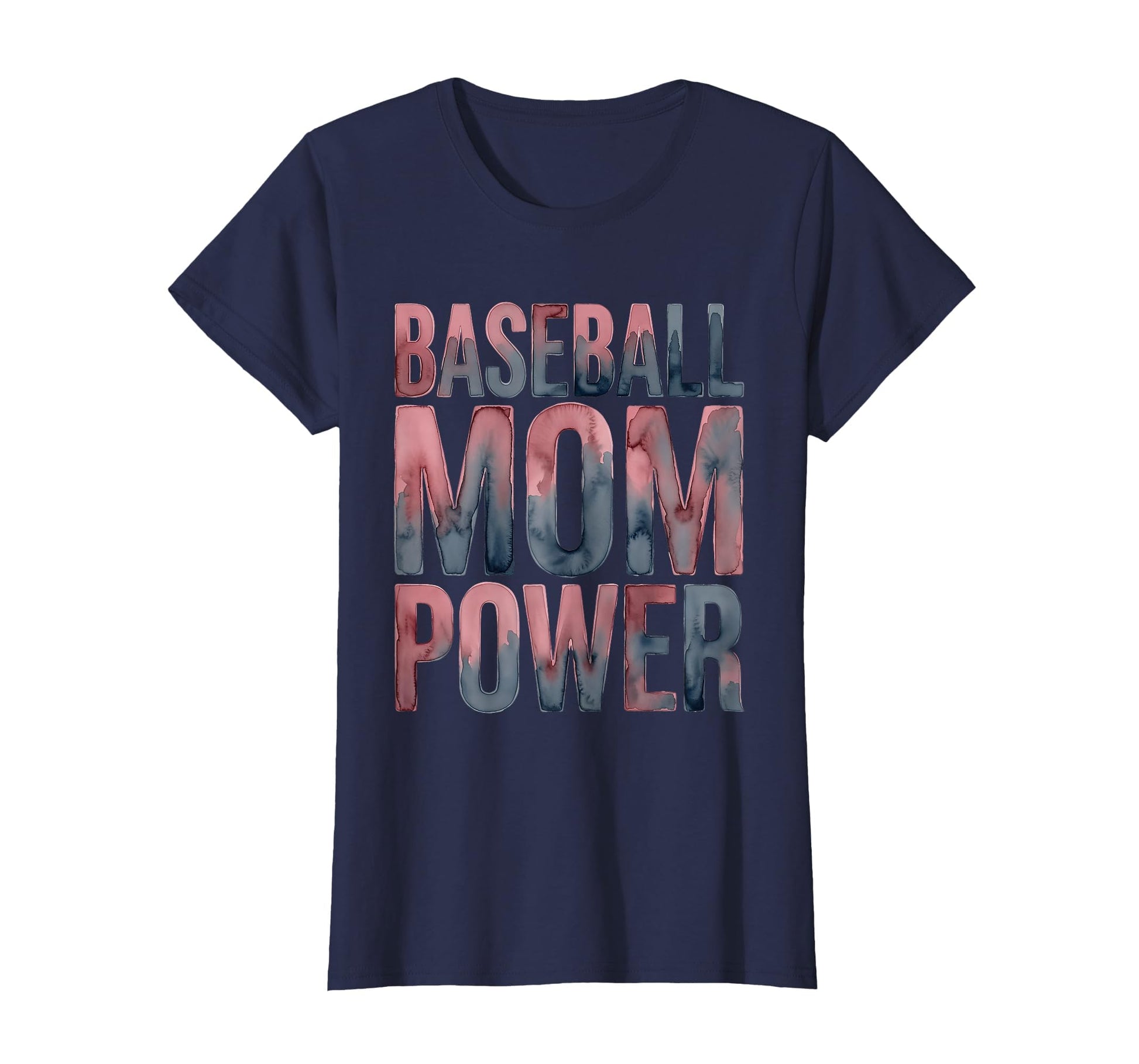 Baseball Mom Power Proud Sports Parent T-Shirt - Custom Art Print Men Women - T-Shirt, Sweatshirt, Hoodie