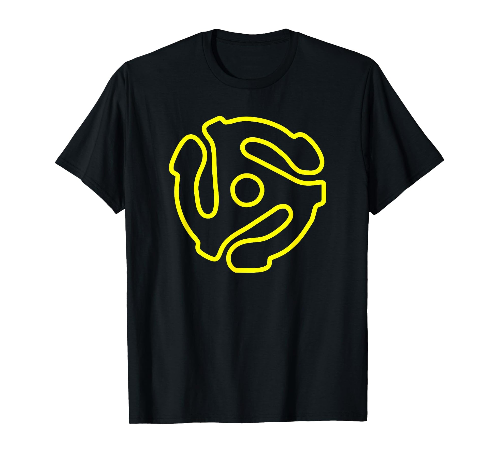 45 Rpm Record Adapter Vinyl Music T-Shirt - Novelty Apparel Men Women - T-Shirt, Sweatshirt, Hoodie