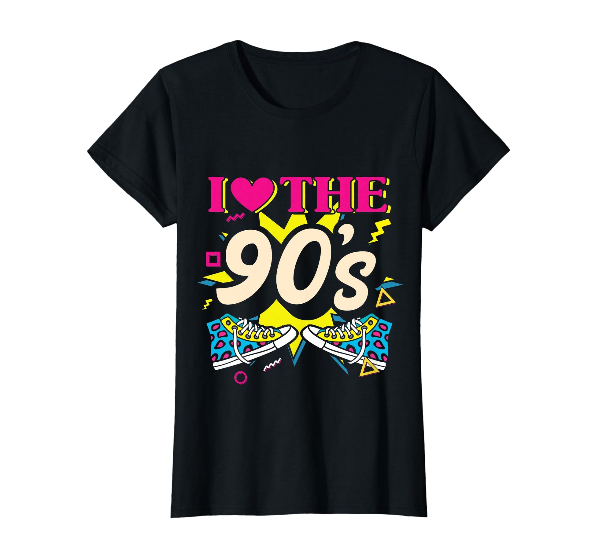 I Love 90S Roller Skates 90S Theme T-Shirt - Streetwear Style for Adults - T-Shirt, Sweatshirt, Hoodie