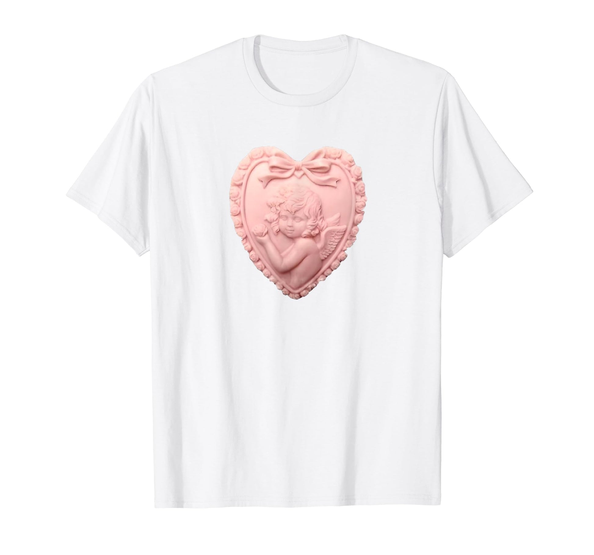 Angel Coquette Girlcore Y2K T-Shirt - Aesthetic Graphic for Adults - T-Shirt, Sweatshirt, Hoodie