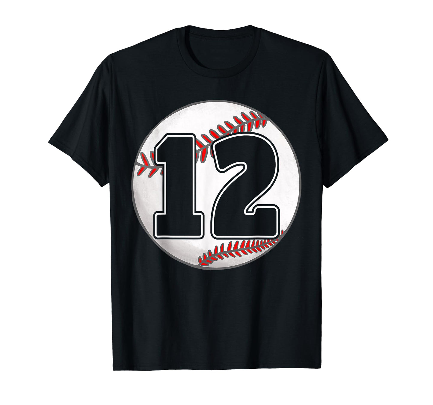Birthday 12 Baseball 12Th Birthday T-Shirt - Trendy Graphic Men Women - T-Shirt, Sweatshirt, Hoodie
