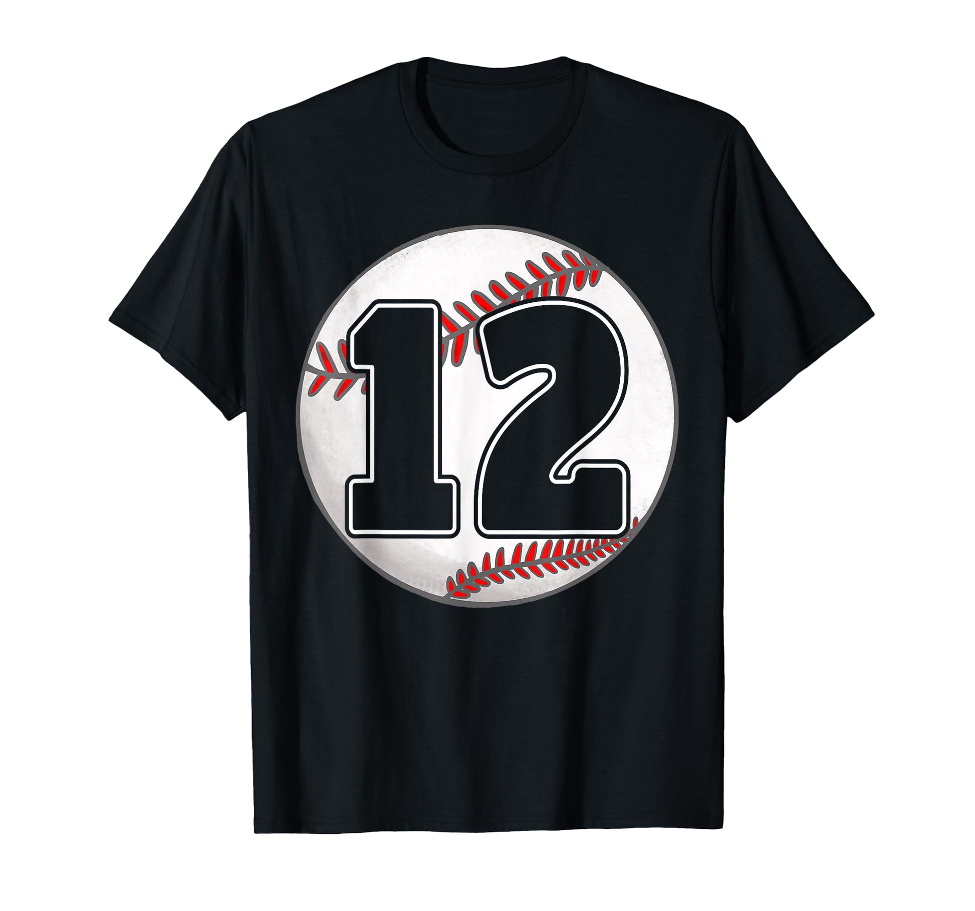 Birthday 12 Baseball 12Th Birthday T-Shirt - Trendy Graphic Men Women - T-Shirt, Sweatshirt, Hoodie
