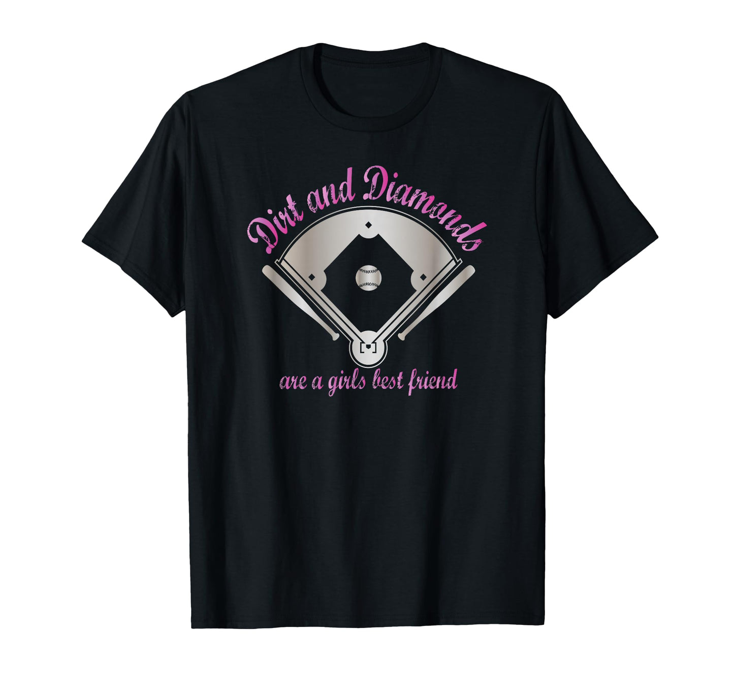 Dirt And Diamonds Are Best Friend T-Shirt - Casual Everyday Wear Unisex - T-Shirt, Sweatshirt, Hoodie