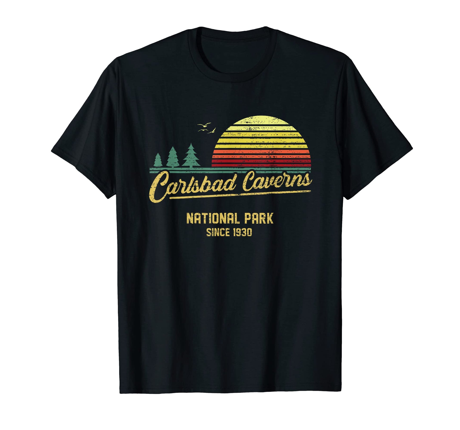 Carlsbad Caverns 1930 Est T-Shirt - Casual Everyday Wear Men Women - T-Shirt, Sweatshirt, Hoodie