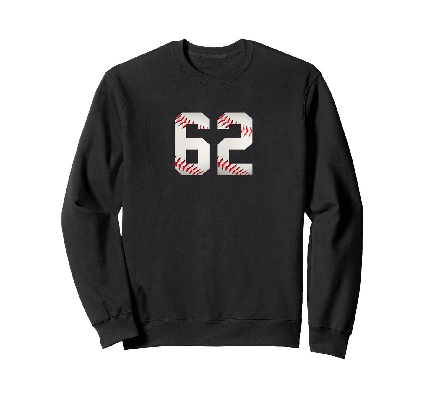 Number 62 Minimalist Birthday Sweatshirt - Streetwear Style Unisex - T-Shirt, Sweatshirt, Hoodie