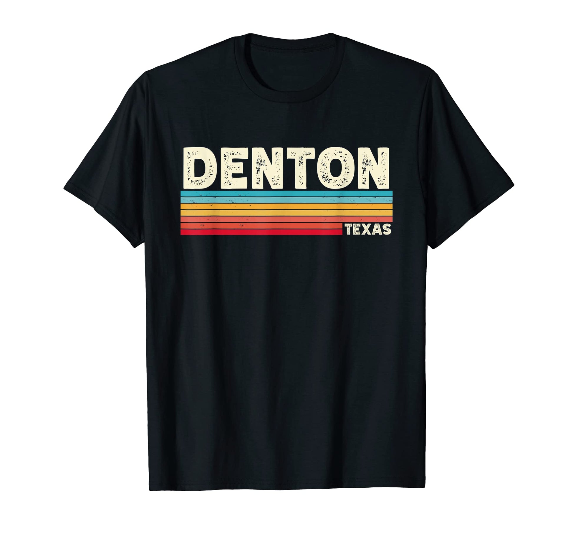Native Denton Texas Tx Stripes State T-Shirt - Trendy Graphic Men Women - T-Shirt, Sweatshirt, Hoodie