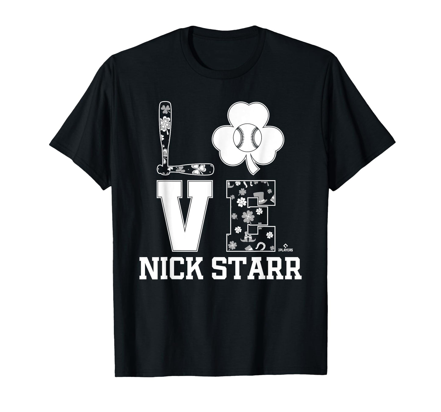 St Patricks Day Love Floral Nick T-Shirt - Fun Novelty Design Men Women - T-Shirt, Sweatshirt, Hoodie