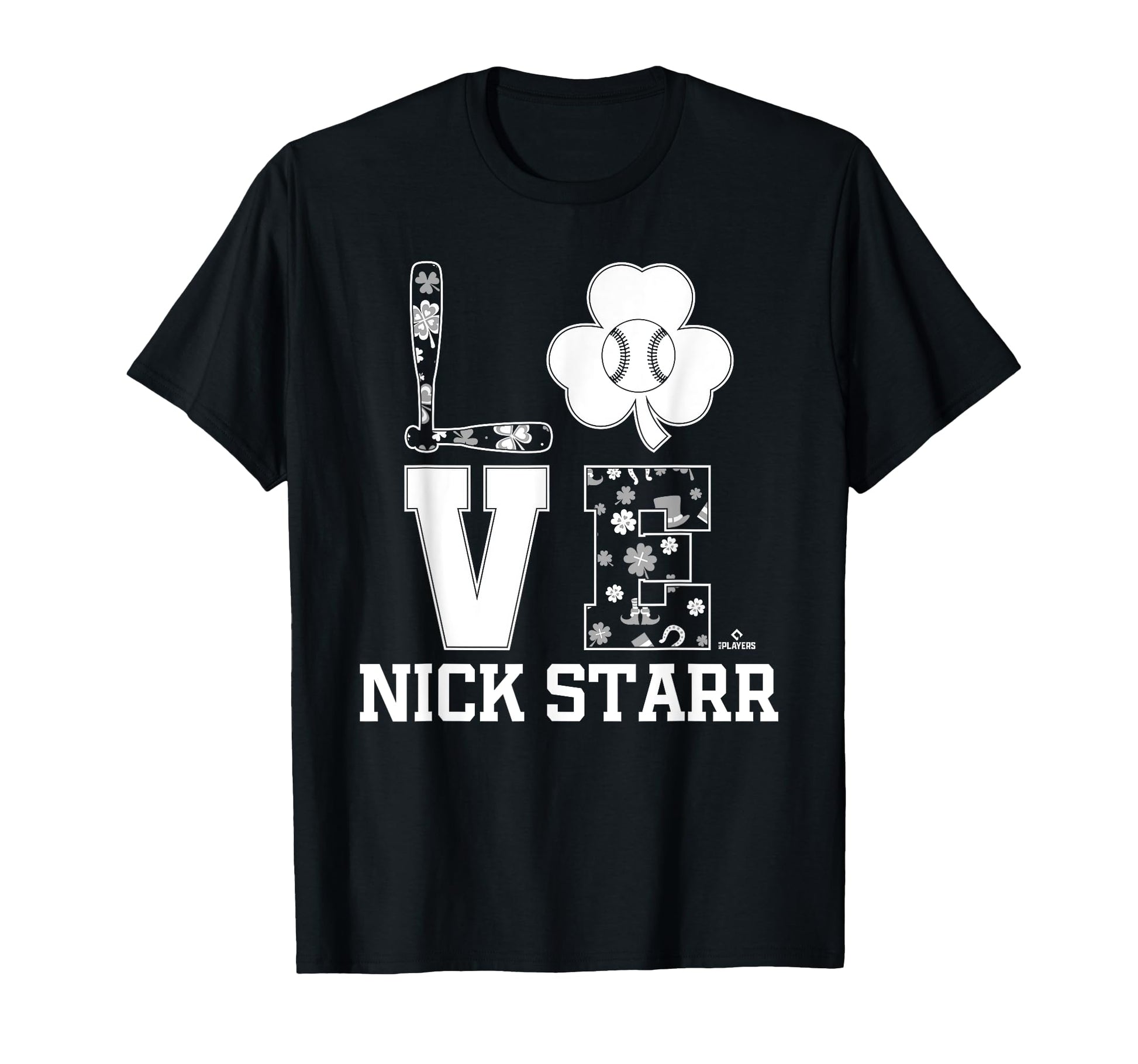 St Patricks Day Love Floral Nick T-Shirt - Fun Novelty Design Men Women - T-Shirt, Sweatshirt, Hoodie