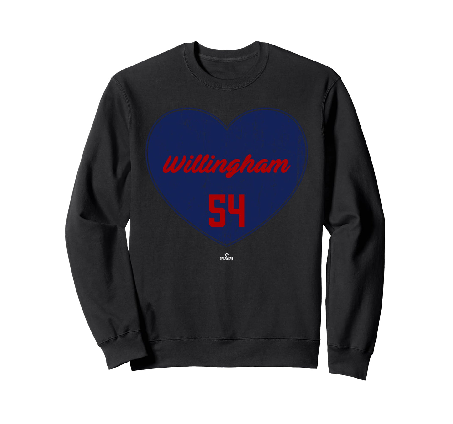 Distressed Heart Amos Willingham Sweatshirt - Minimalist Print Unisex - T-Shirt, Sweatshirt, Hoodie