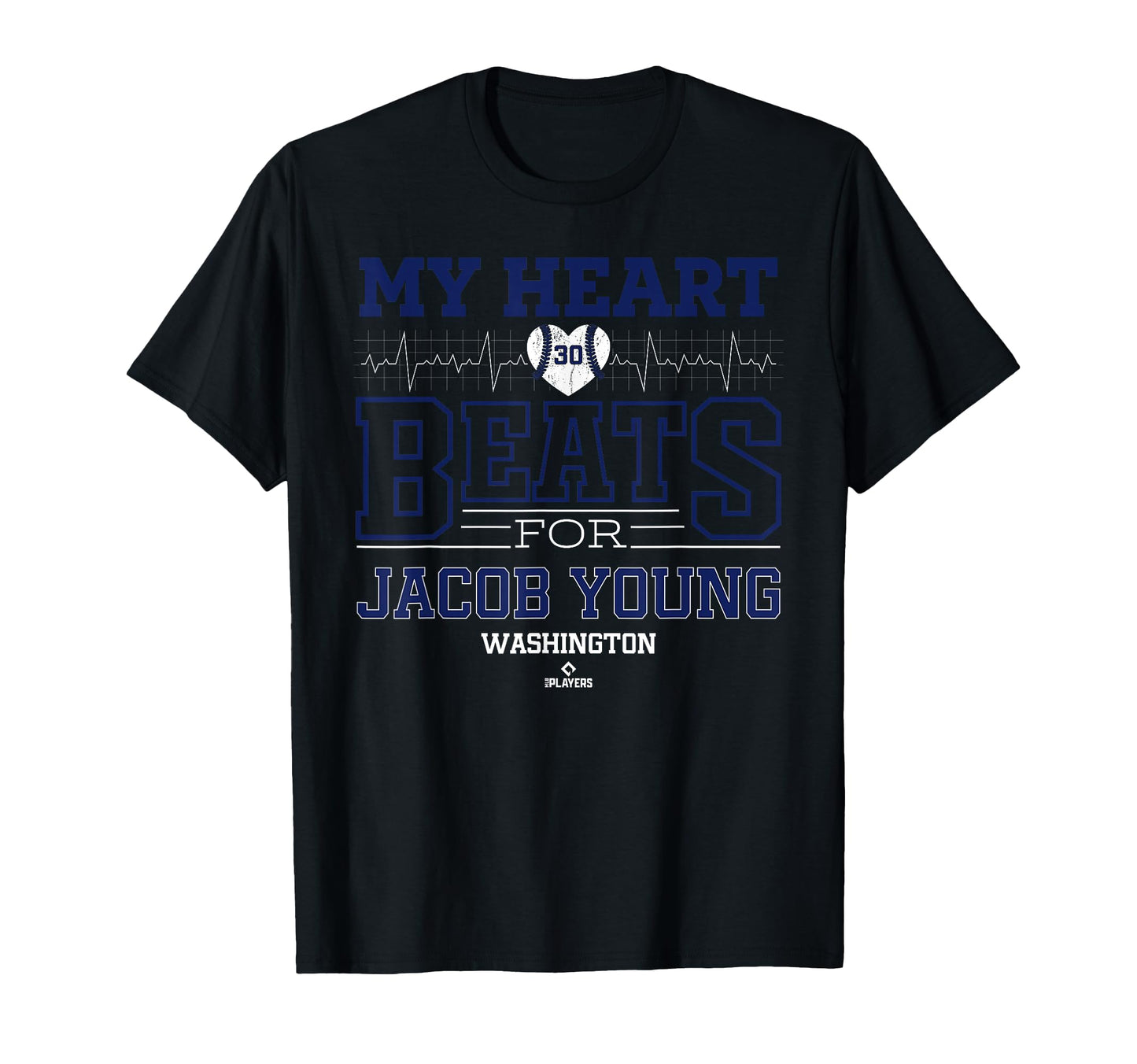 My Heart Beats Jacob Young Washington T-Shirt - Trendy Graphic for Adults - T-Shirt, Sweatshirt, Hoodie
