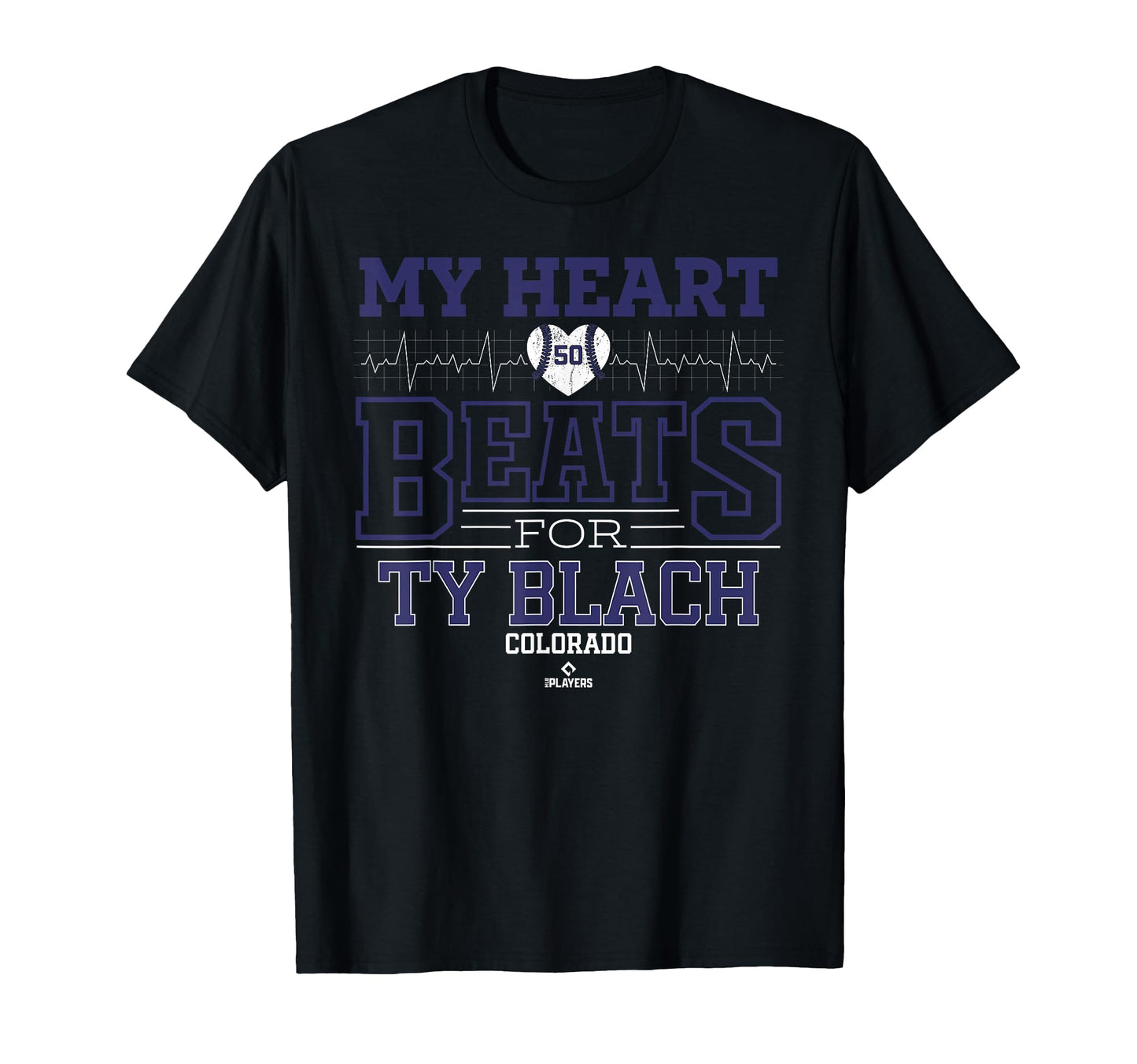My Heart Beats Ty Blach Colorado T-Shirt - Minimalist Print Men Women - T-Shirt, Sweatshirt, Hoodie